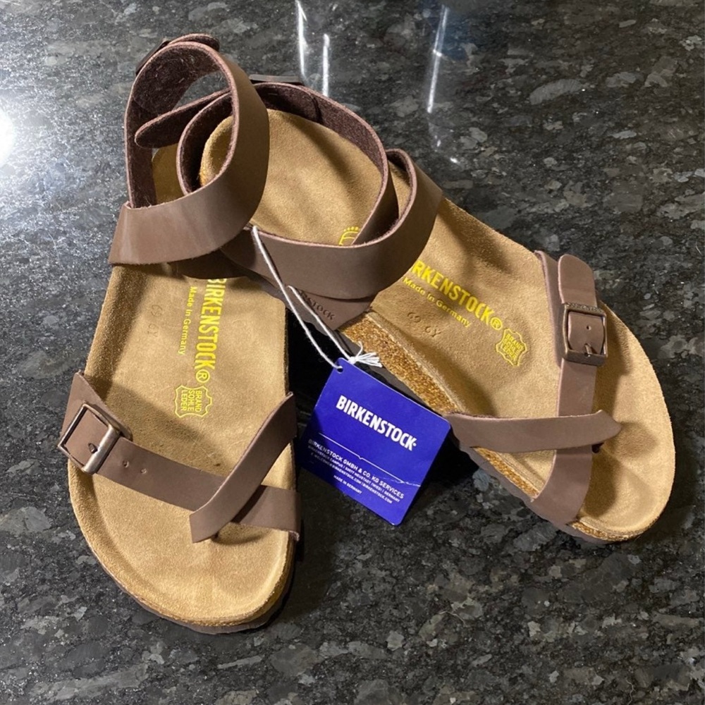 Birkenstock Brown Sandals Yara